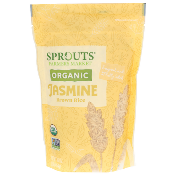 Sprouts Organic Jasmine Brown Rice