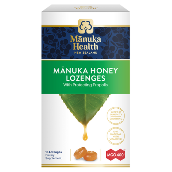 Manuka Health Manuka Honey Lozenges With Protecting Propolis