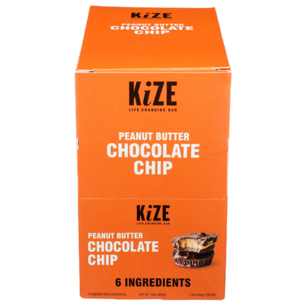 Kize Peanut Butter Chocolate Life Changing Bar 10 Pack Case