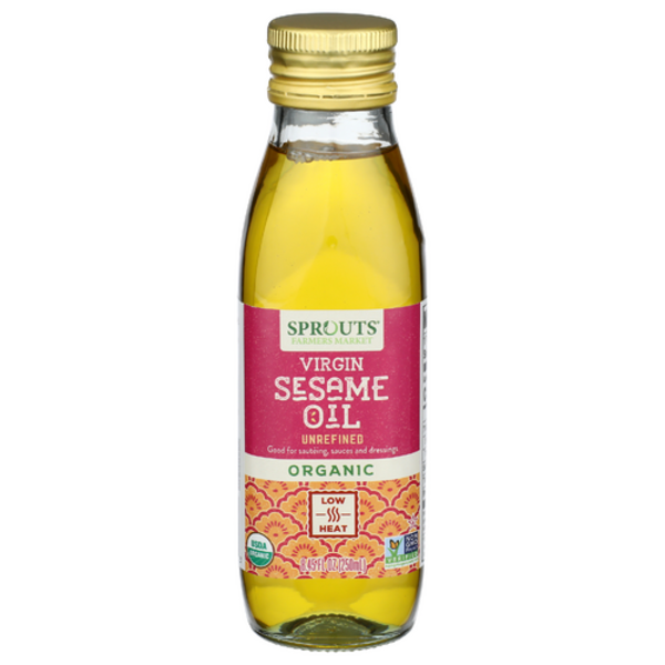 Sprouts Organic Unrefined Sesame Oil