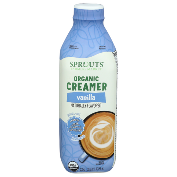 Sprouts Organic Vanilla Creamer