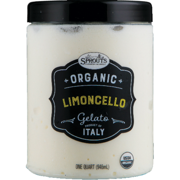 Sprouts Organic Limoncello Gelato