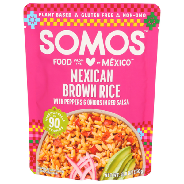 Somos Mexican Brown Rice With Peppers & Onions