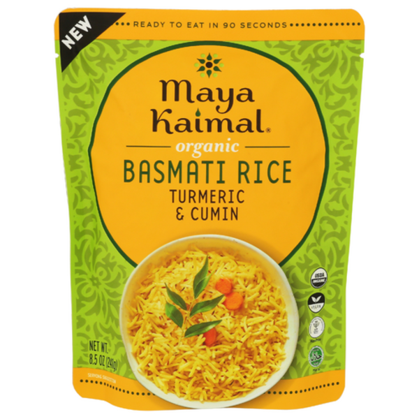 Maya Kaimal Organic Turmeric & Cumin Basmati Rice