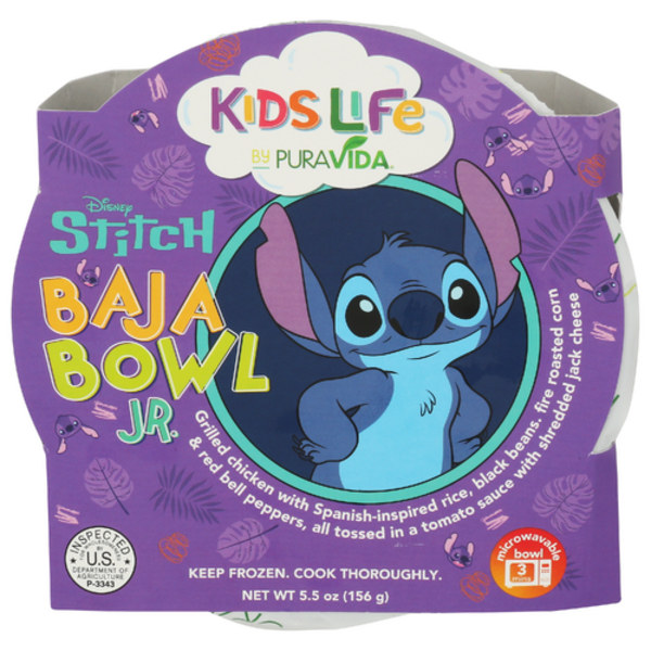 Puravida Foods Baja Bowl Jr. Kids Life Entree