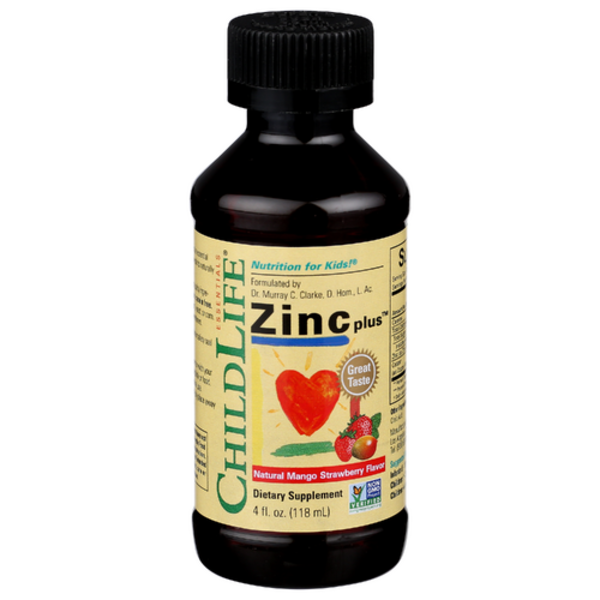 Childlife Natural Mango Strawberry Flavor Zinc Plus