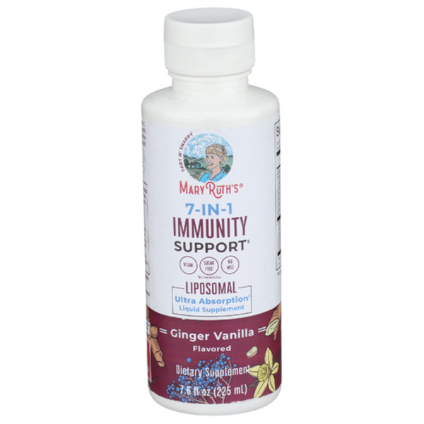 Mary Ruth's Ginger Vanilla 7-In-1 Immunity Support Liposomal