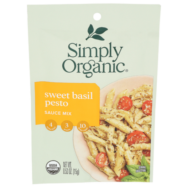 Simply Organic Basil Pesto Season Mix