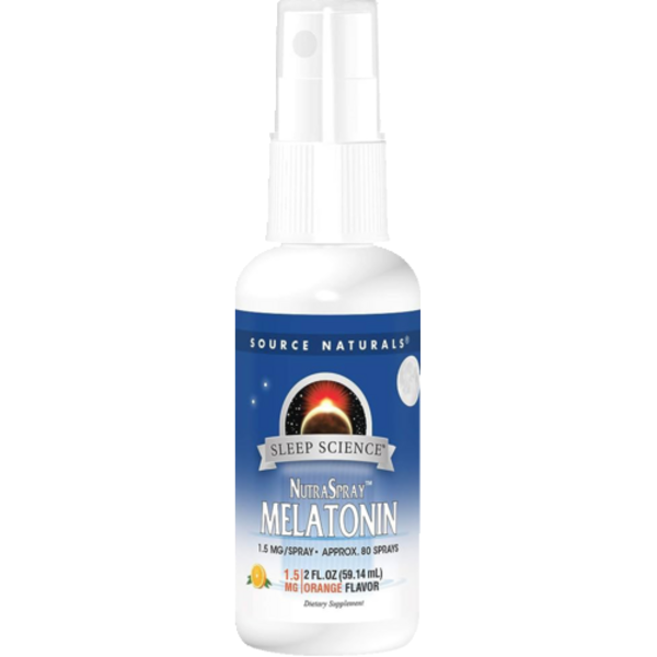 Source Naturals Melatonin Nutraspray Orange