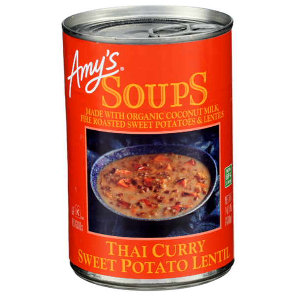 Amy's Thai Curry Sweet Potato Lentil Soup