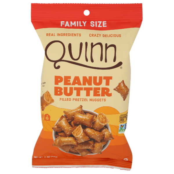 Quinn Snacks Peanut Butter Filled Pretzel Nuggets Family Size