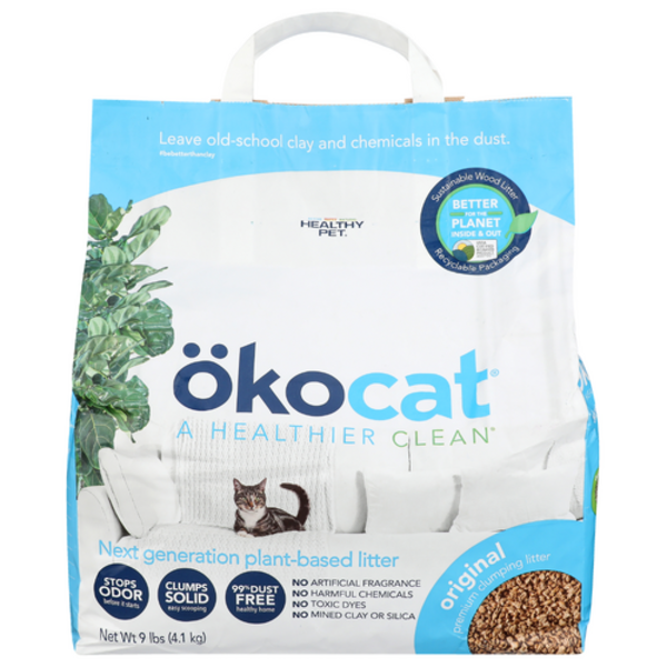 Okocat Wood Clumping Cat Litter