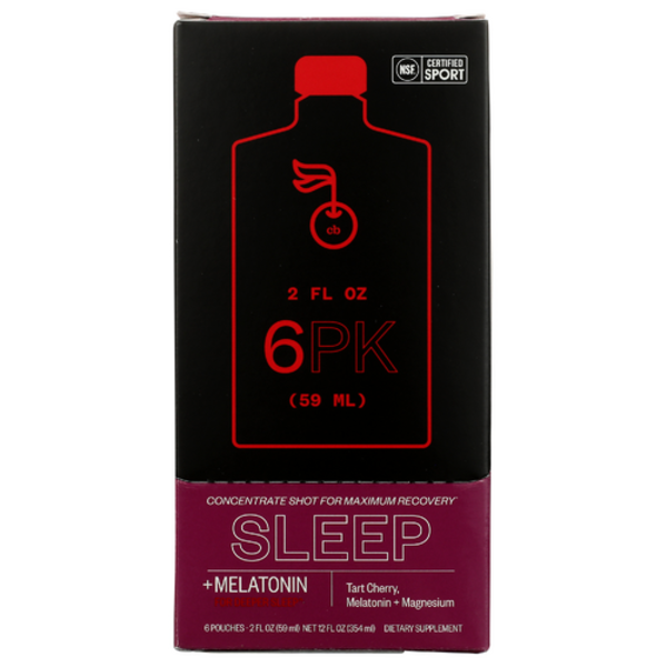 Cheribundi Sleep Tart Cherry Concentrate Shot 6 Pack Case