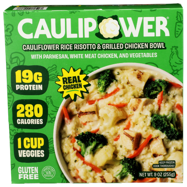 Caulipower Cauliflower Rice Risotto & Grilled Chicken Bowl