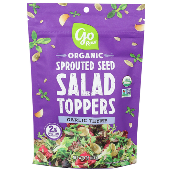 Go Raw Organic Garlic Thyme Sprouted Seed Salad Toppers