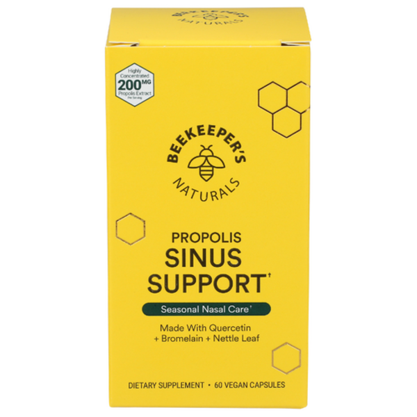 Beekeepers Propolis Sinus Support Seasonal Nasal Care With Quercetin + Bromelain + Nettle Leaf