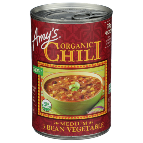 Amy's Organic 3 Bean Vegetable Chili