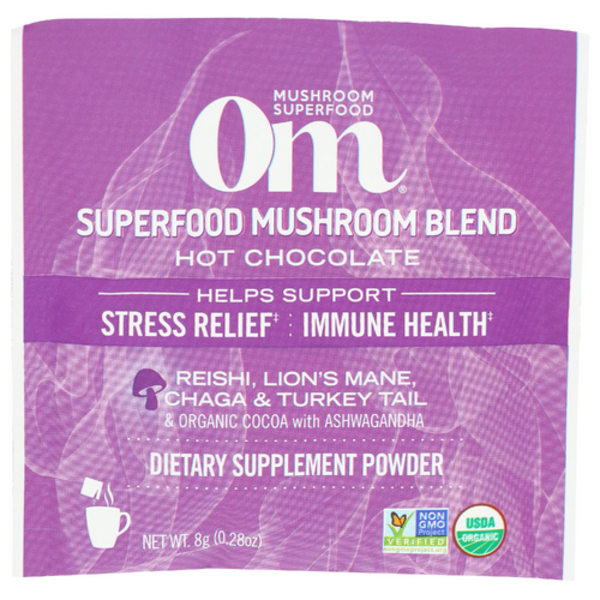 Organic Mushroom Nutrition Mushroom Powered Hot Chocolate Blend Packet
