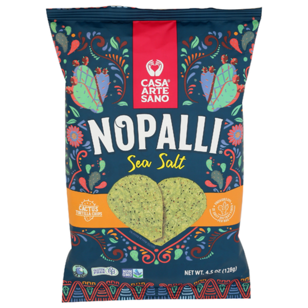 Nopalli Sea Salt Cactus Tortilla Chips