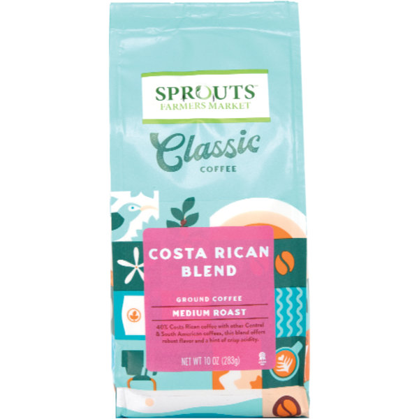 Sprouts Costa Rican Blend Medium Roast Ground Coffee