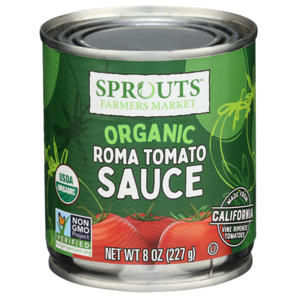 Sprouts Organic Tomato Sauce