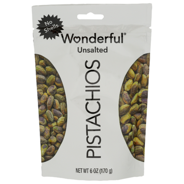 Wonderful Unsalted No Shells Pistachios
