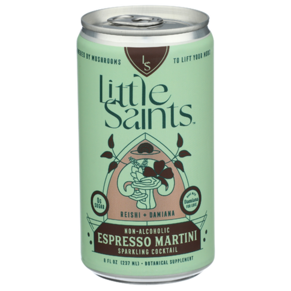 Little Saints Espresso Martini Non-Alcoholic Sparkling Cocktail Single Can