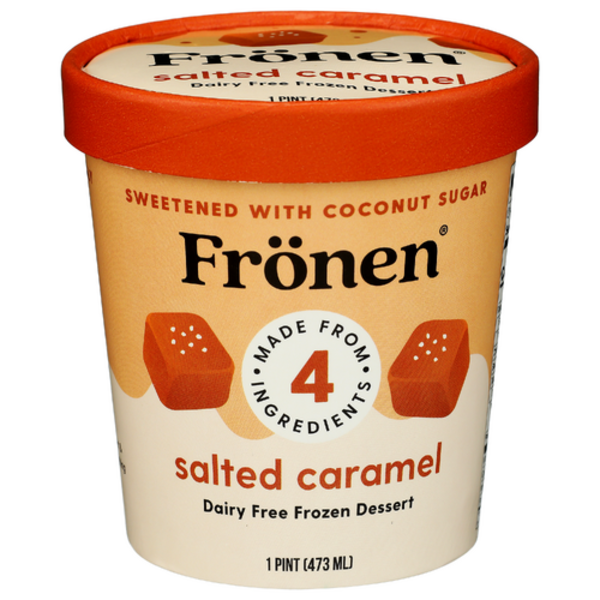 Fronen Salted Caramel Swirl Dairy Free Frozen Dessert