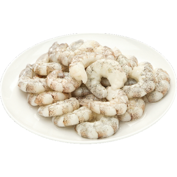 16/20 Count Tail On Peeled & Deveined Farm-Raised Previously Frozen Raw Shrimp