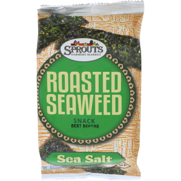 Sprouts Sea Salt Roasted Seaweed Snack