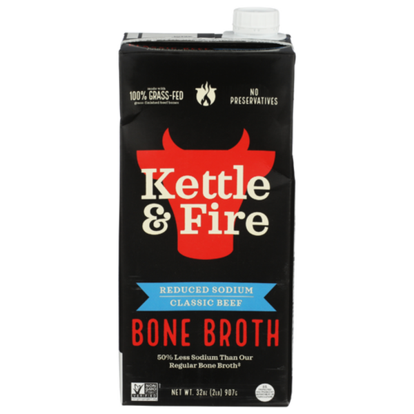 Kettle & Fire Reduced Sodium Classic Beef Bone Broth