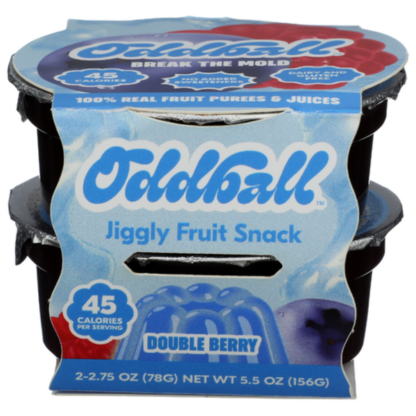 Oddball Double Berry Jiggly Fruit Snack