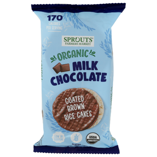 Sprouts Organic Milk Chocolate Rice Cakes