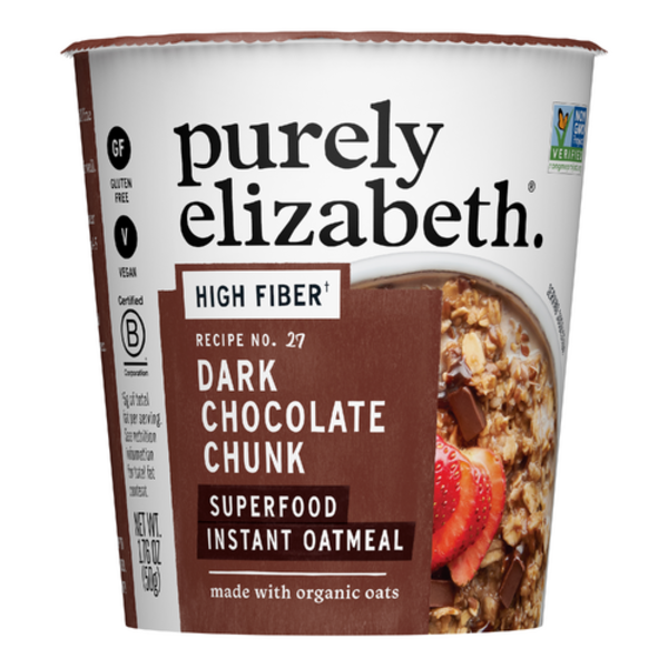 Purely Elizabeth Dark Chocolate Chunk Superfood Oatmeal