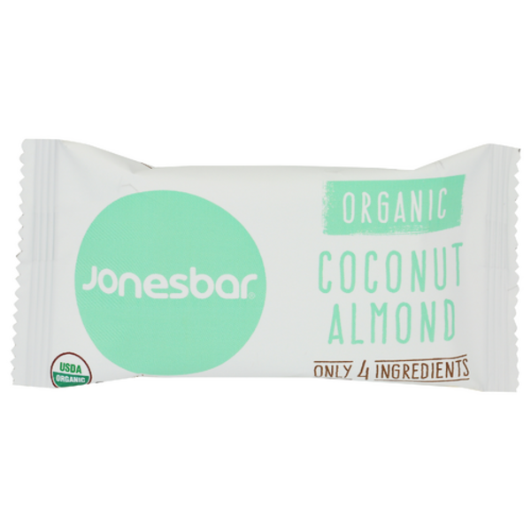 Jonesbar Organic Coconut Almond Real Food Bar