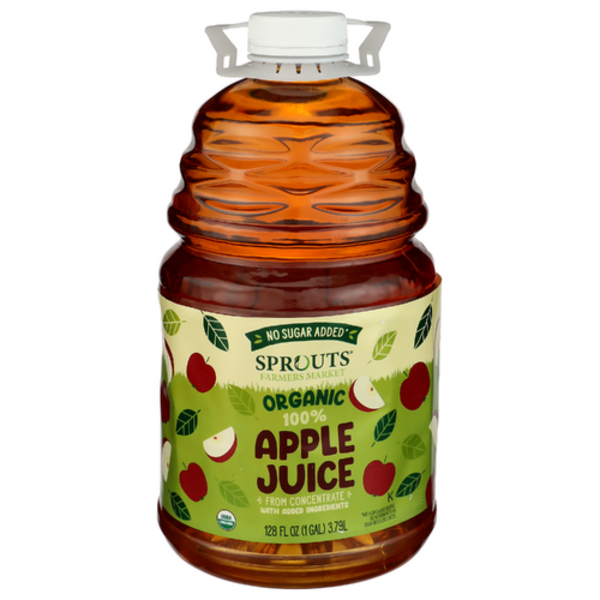 Sprouts Organic 100% Apple Juice From Concentrate