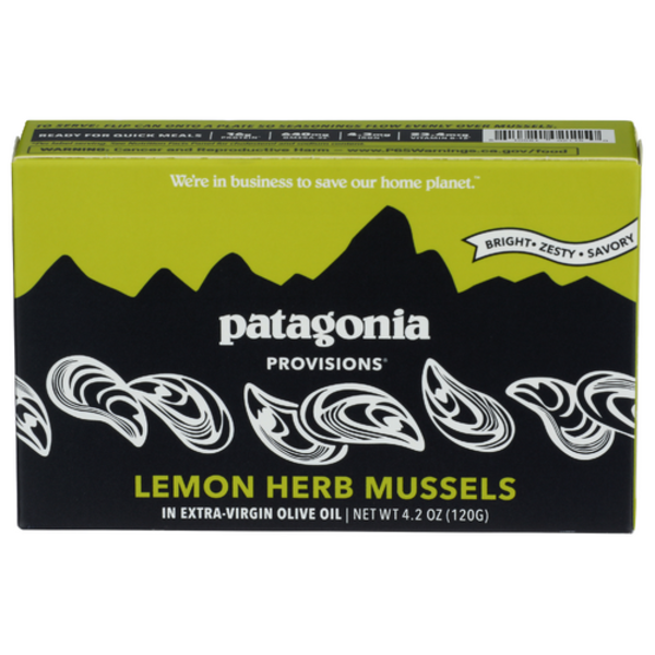 Patagonia Provisions Lemon Herb Mussels