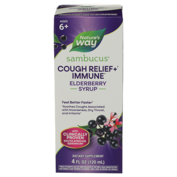Nature's Way Sambucus Relief Cough Syrup