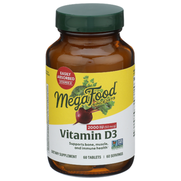 Megafood Vitamin D-3 2000 Iu