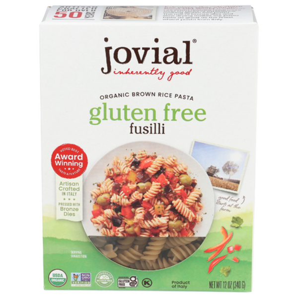 Jovial Organic Gluten Free Brown Rice Fusilli