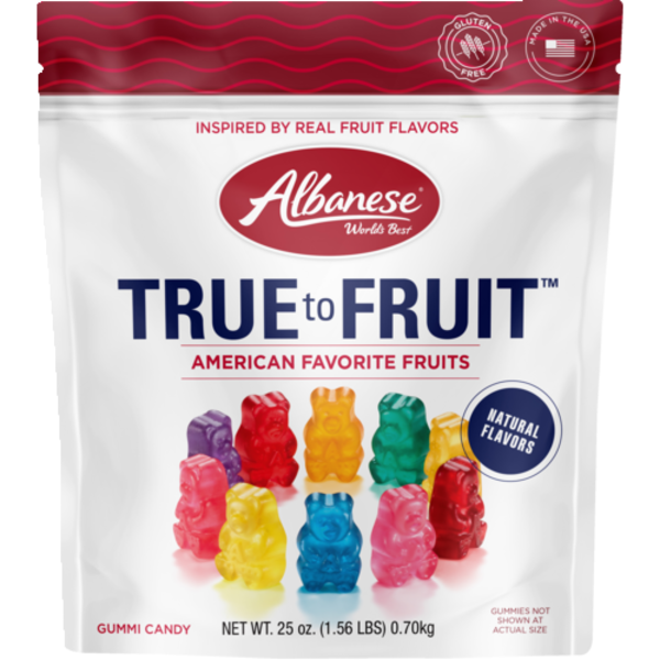 Albanese Confectionery True To Fruit American Favorites Gummi Bears