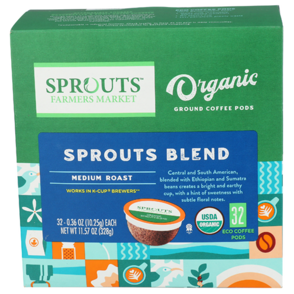 Sprouts Organic Sprouts Blend Eco Coffee Pods