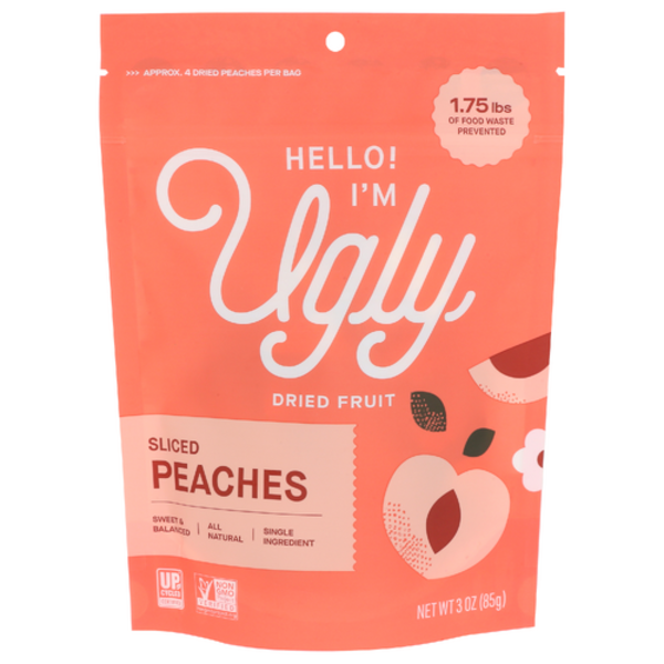 Hello Im Ugly 100% Upcycled Dried & Sliced Peaches