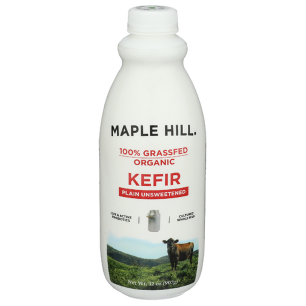 Maple Hill Creamery Organic Grass Fed Plain Kefir