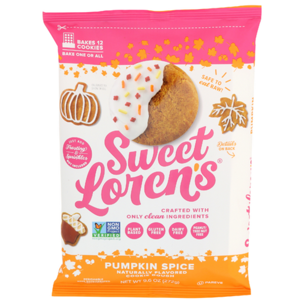 Sweet Lorens Pumpkin Spice Cookie Dough