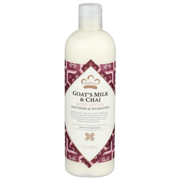 Nubian Heritage Goats Milk & Chai Body Lotion