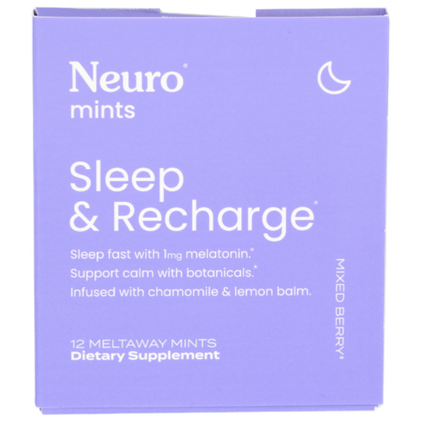 Neuro Mints Mixed Berry Sleep & Recharge Meltaway Mints