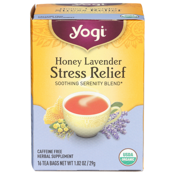 Yogi Tea Honey Lavender Stress Relief