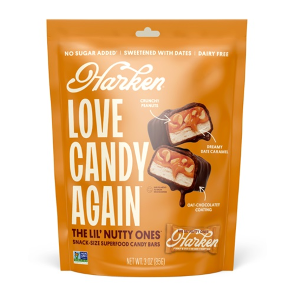Harken Sweets Nutty Lil' Ones Snack-Size Superfood Candy Bars