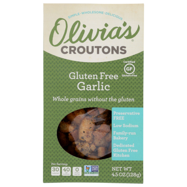 Olivia's Gluten Free Garlic Croutons